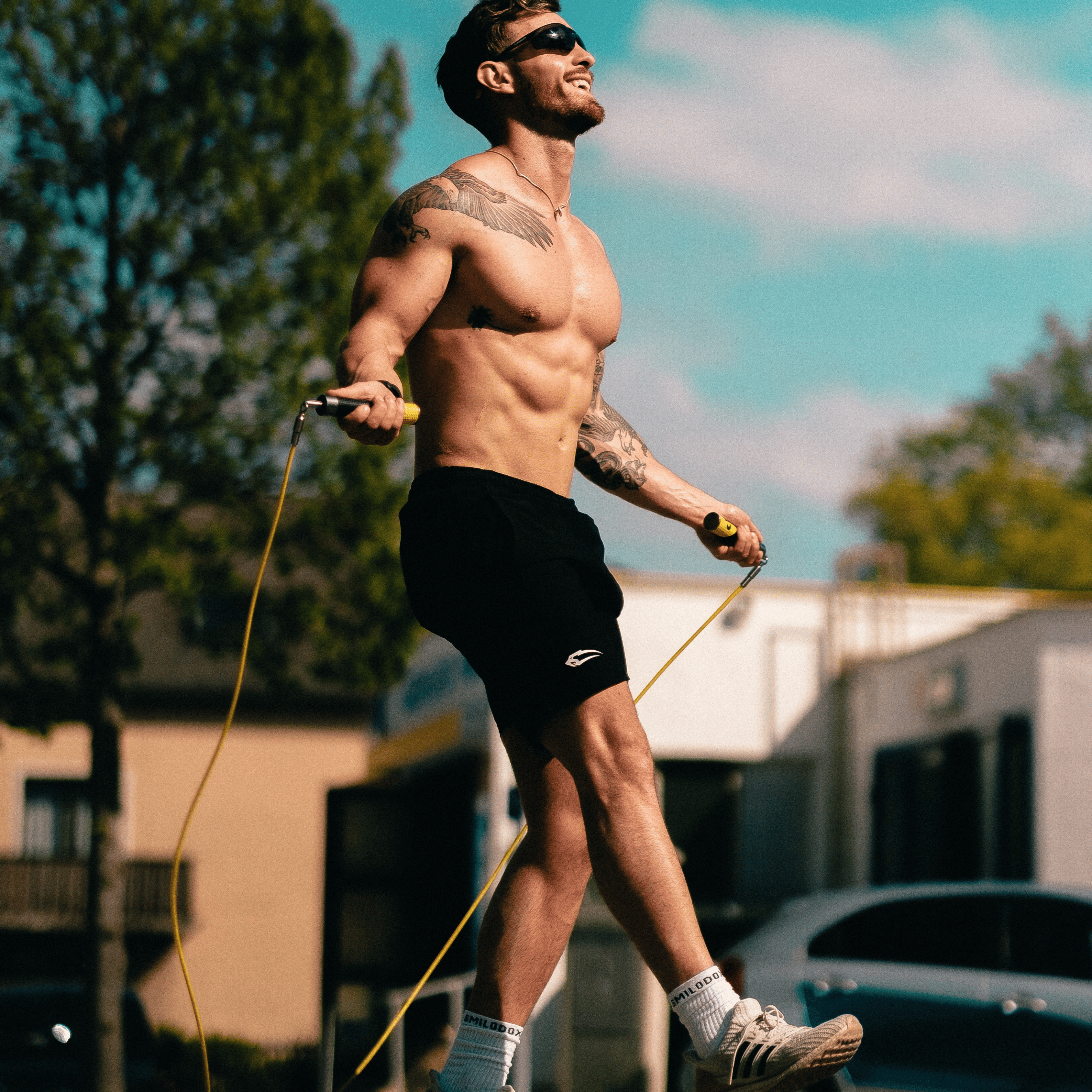 Seilspringen-muskeln